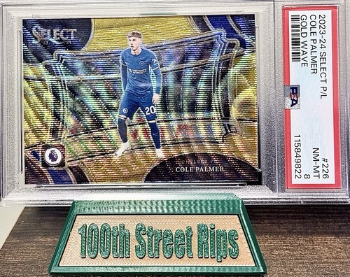Cole Palmer 2024 Panini Select Gold Wave /10