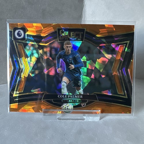 Cole Palmer 2024 Panini Select Orange Glace Craquelée /155