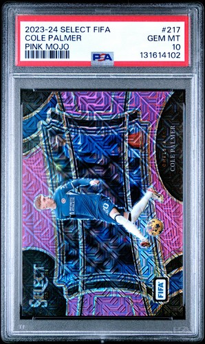 Cole Palmer 2024 Panini Select Pink Mojo Prizm /199