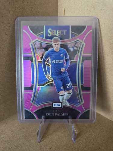 Cole Palmer 2023 Panini Select Premier League Pink Mezzanine /75