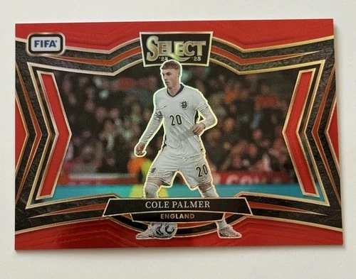 Cole Palmer 2024 Panini Select Red Prizm