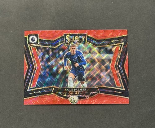 Cole Palmer 2024 Panini Select Red Wave Prizm /88