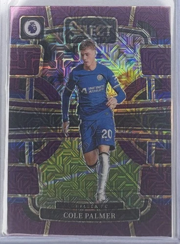 Cole Palmer 2024 Panini Select Terrace Purple Mojo Prizm