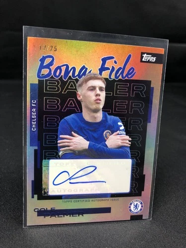 Cole Palmer 2025 Topps Team Set Chelsea FC /25