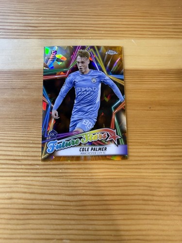 Cole Palmer 2022 Topps Chrome Orange Sapphire /50