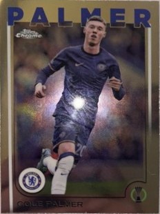 Cole Palmer 2024 Topps Chrome UEFA Club Competitions