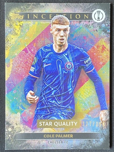 Cole Palmer 2024 Topps Inception UCC Black Foil /199
