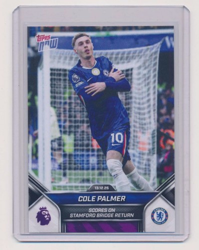 Cole Palmer 2025 Topps Now Premier League