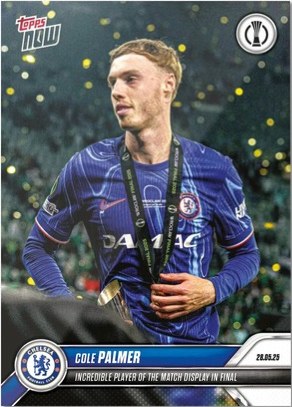 Cole Palmer 2024 Topps Now UEFA Europa Conference League