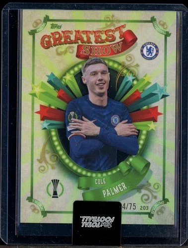 Cole Palmer 2024 Topps Total Football Green /75