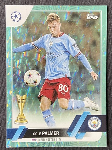 Cole Palmer 2023 Topps UCC Aqua Icy /399