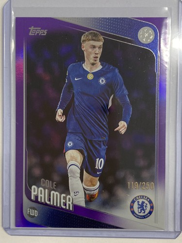Cole Palmer 2025 Topps UCC Flagship Parallel 119/250