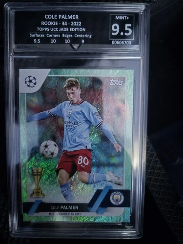 Cole Palmer 2022 Topps UCC Jade