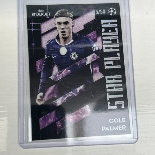 Cole Palmer 2025 Topps UCC Knockouts /50