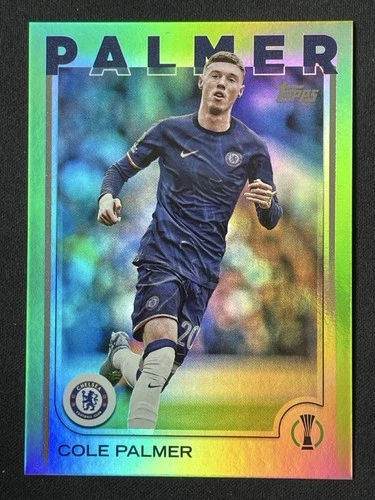 Cole Palmer 2024 Topps UCC Lamina Verde Fluo /199