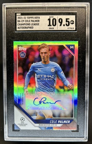 Cole Palmer 2021 Topps UEFA
