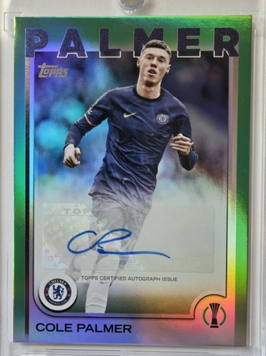 Cole Palmer 2024 Topps UEFA Club Competitions Green /99