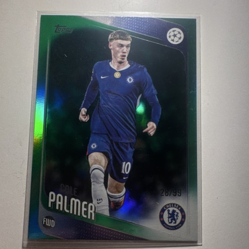 Cole Palmer 2025 Topps UEFA Club Green /99