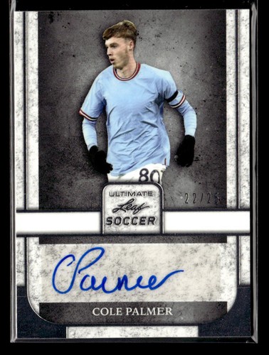 Cole Palmer 2022 Leaf Ultimate Silver /25