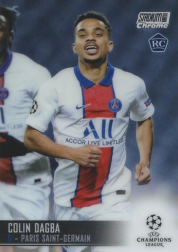 Colin Dagba 2020 Topps Stadium Club Chrome UEFA 91