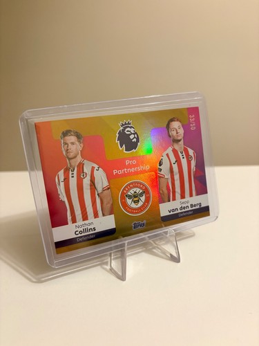 Collins & Van den Berg 2025 Topps Premier League /50