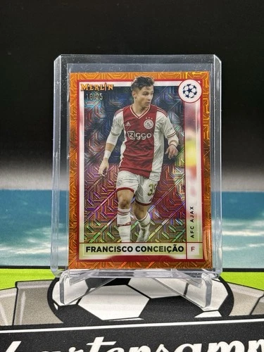 Conceicao 2023 Topps Merlin Chrome Orange Mojo /25