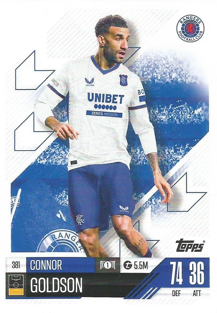 Connor Goldson 2024 Topps Match Attax UEFA Club Competitions Gold