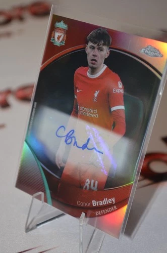 Conor Bradley 2024 Topps Chrome FC