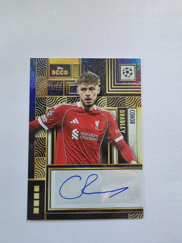 Conor Bradley 2025 Topps Deco /99
