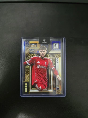 Conor Bradley 2025 Topps Deco Blue /99