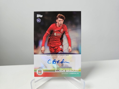 Conor Bradley 2021 Topps Liverpool Team Set