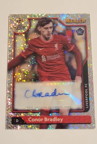 Conor Bradley 2021 Topps Merlin Chrome