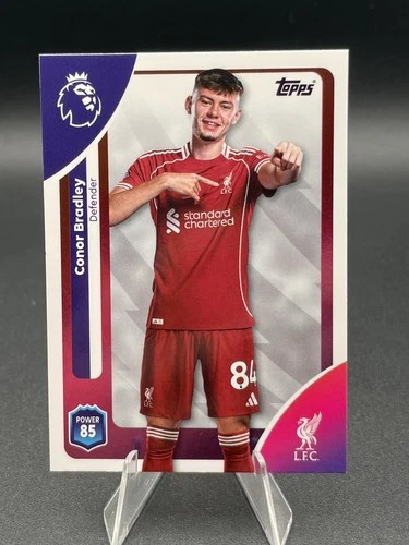 Conor Bradley 2025 Topps Premier League