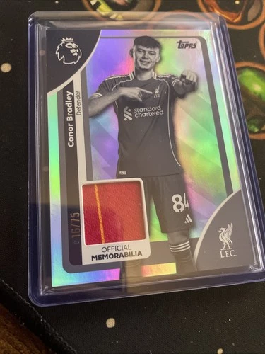 Conor Bradley 2025 Topps Premier League /1675