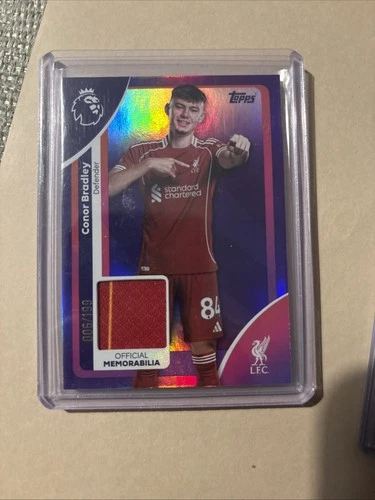 Conor Bradley 2025 Topps Premier League /199