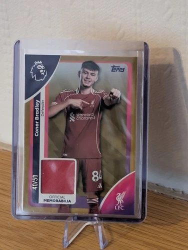 Conor Bradley 2025 Topps Premier League /50
