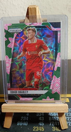 Conor Bradley 2024 Panini Prizm Premier League Lotus Flower /18