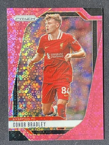 Conor Bradley 2024 Panini Prizm Premier League Pink /149
