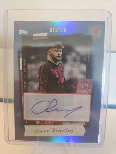 Conor Bradley 2025 Topps Focus 016/150