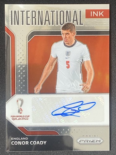 Conor Coady 2022 Panini Prizm FIFA World Cup Qatar