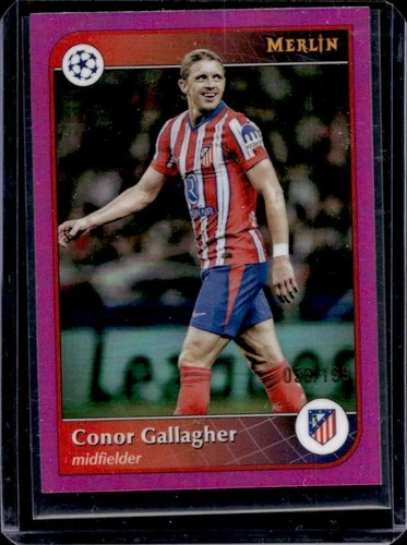 Conor Gallagher 2024 Topps Merlin Chrome Rosa Refractor /199