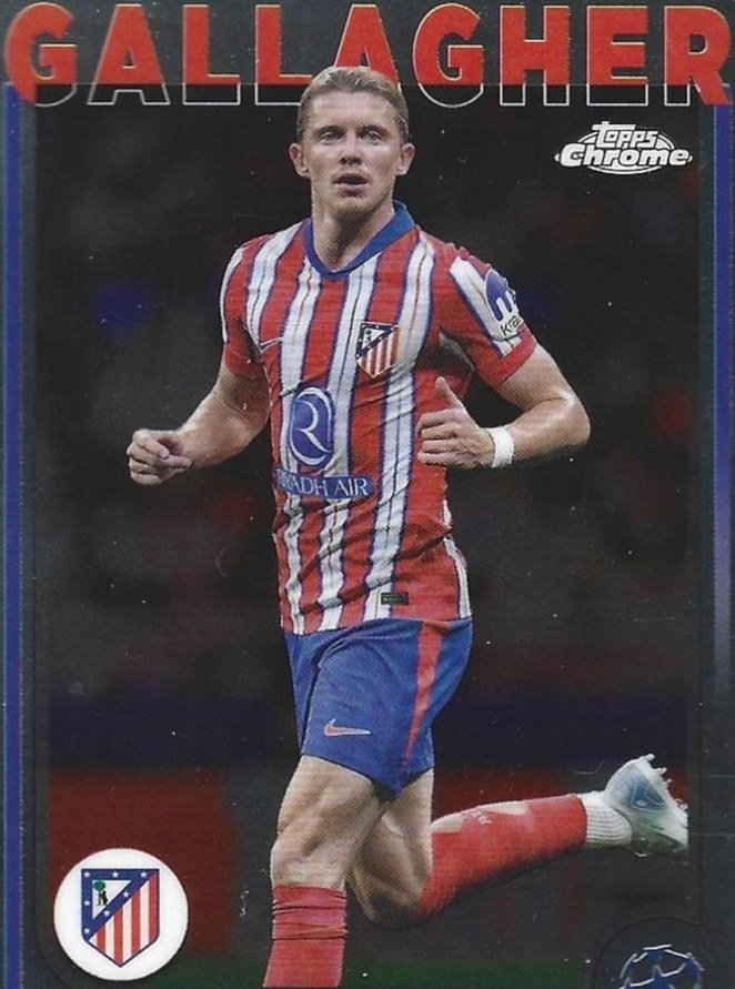 Conor Gallagher 2024 Topps Chrome UEFA Club Competitions
