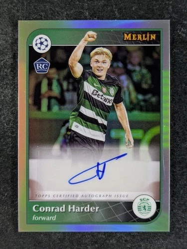 Conrad Harder 2024 Topps Merlin Chrome UCC Refractor