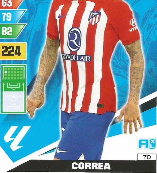 Correa 2023 Panini Adrenalyn XL La Liga