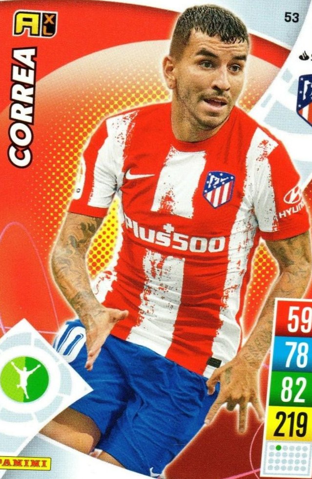 Correa 2021 Panini Adrenalyn XL La Liga