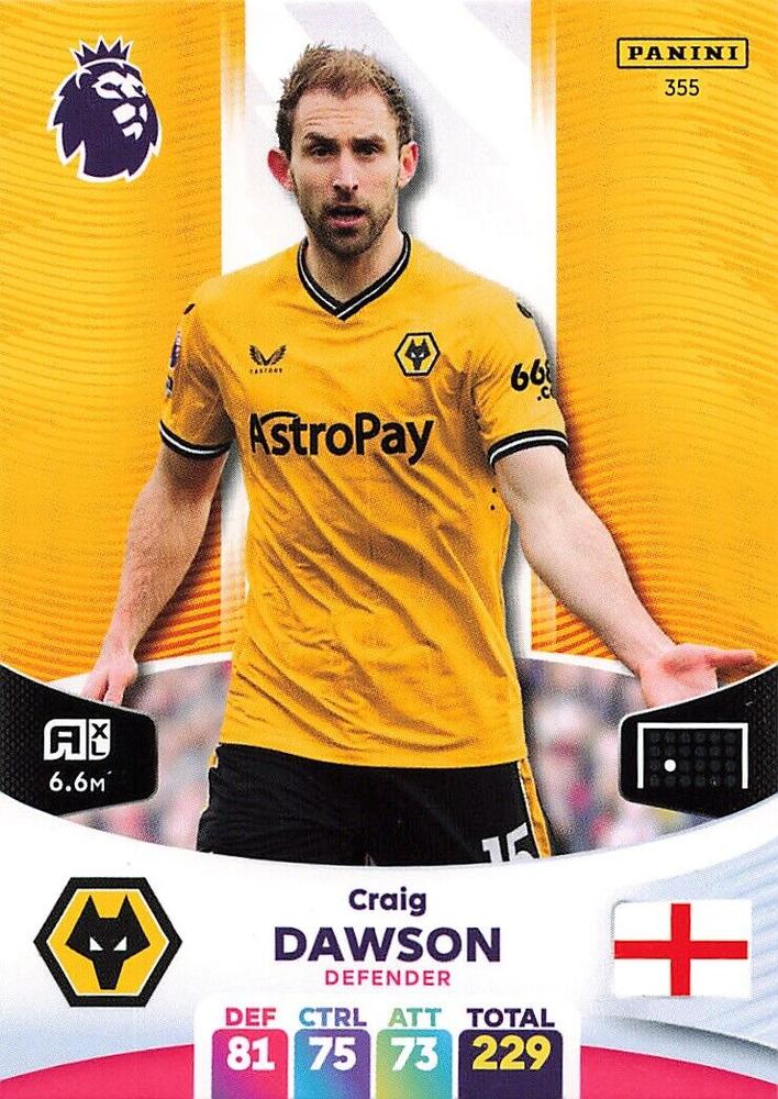 Craig Dawson 2024 Panini Adrenalyn XL Premier League