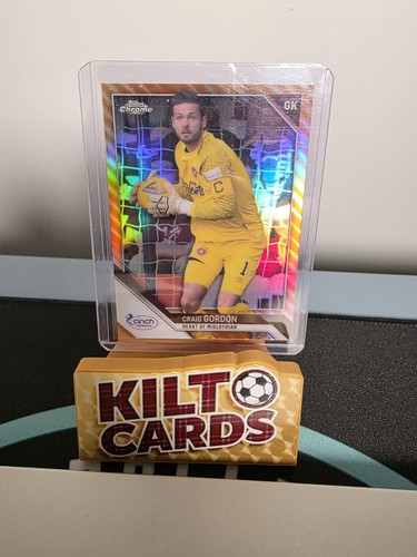 Craig Gordon 2021 Topps Chrome /25
