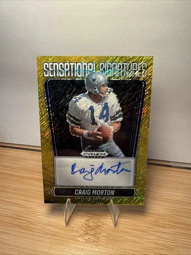 Craig Morton 2025 Panini Prizm Gold Shimmer /10