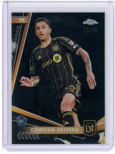 Cristian Olivera 2024 Topps Chrome Black Shimmer /10