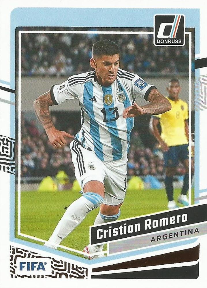 Cristian Romero 2023 Panini Donruss